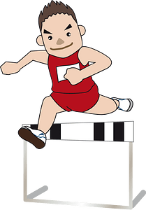 Hurdle athletics