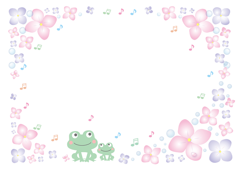 Hydrangea frogs