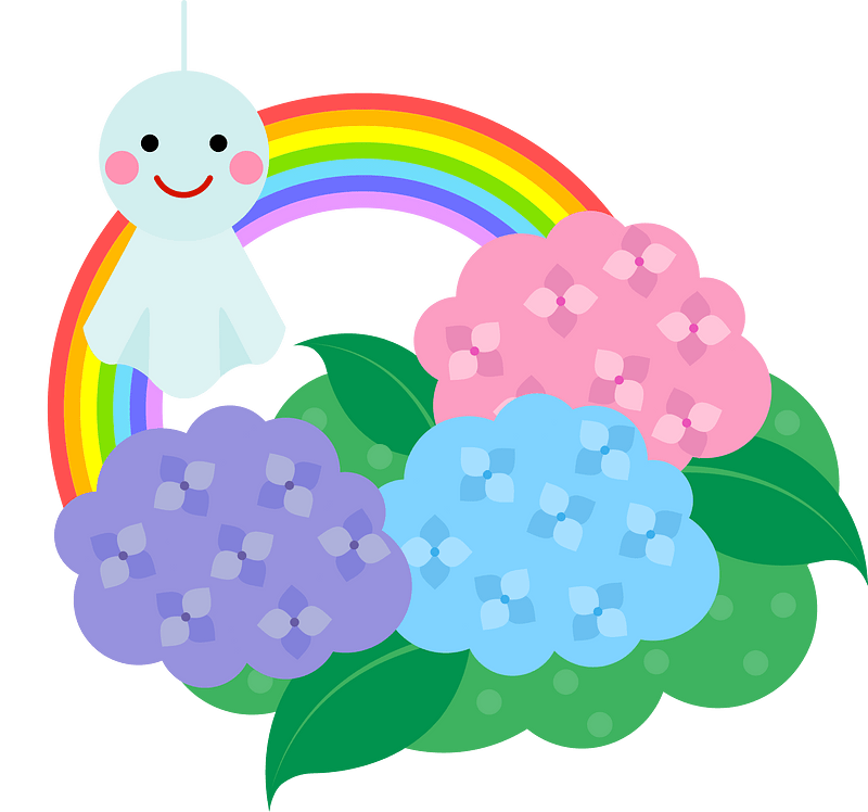 Hydrangea rainbow