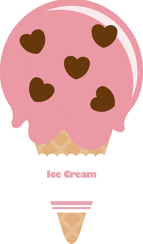 Ice cream cone - Free vector clipart images on creazilla.com