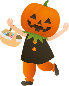 Jack o lantern suit