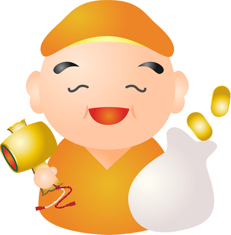 Japan lucky god