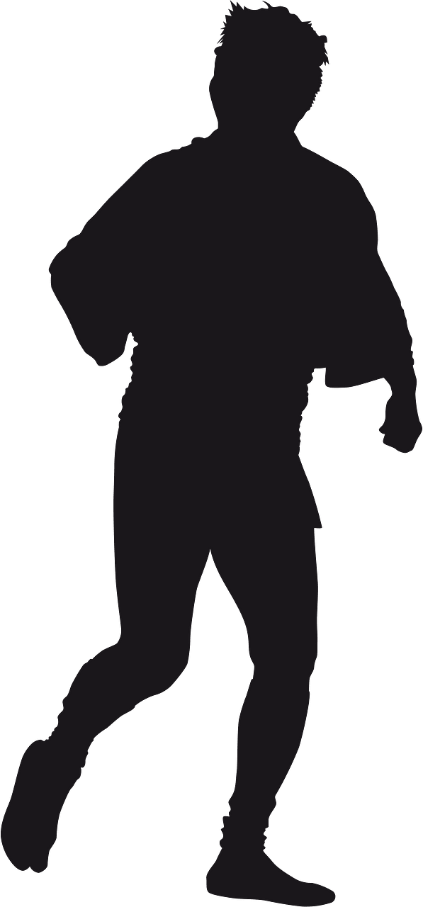 Japanese festival silhouette