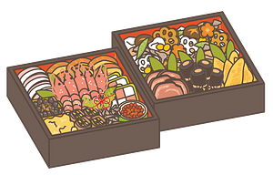 Japanese food set