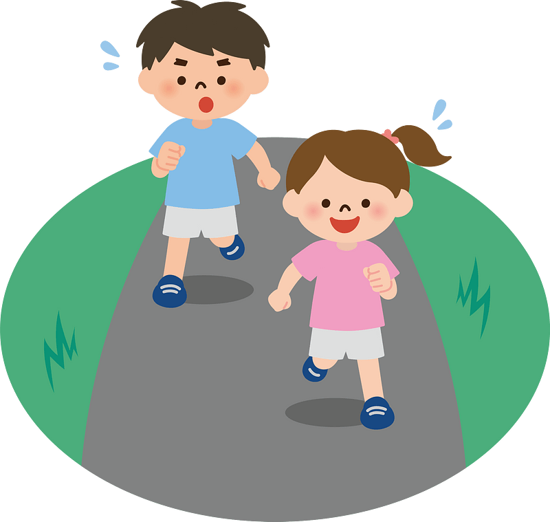 Jogging running