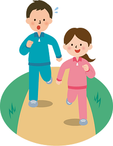 Jogging running