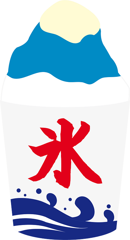 Kakigori dessert
