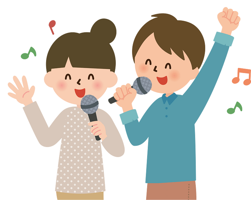 Karaoke singing