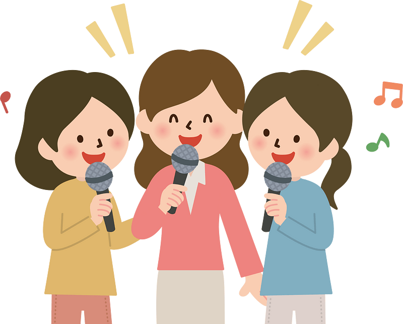 Karaoke singing