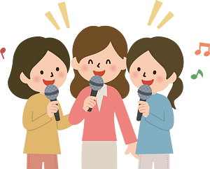 Karaoke singing