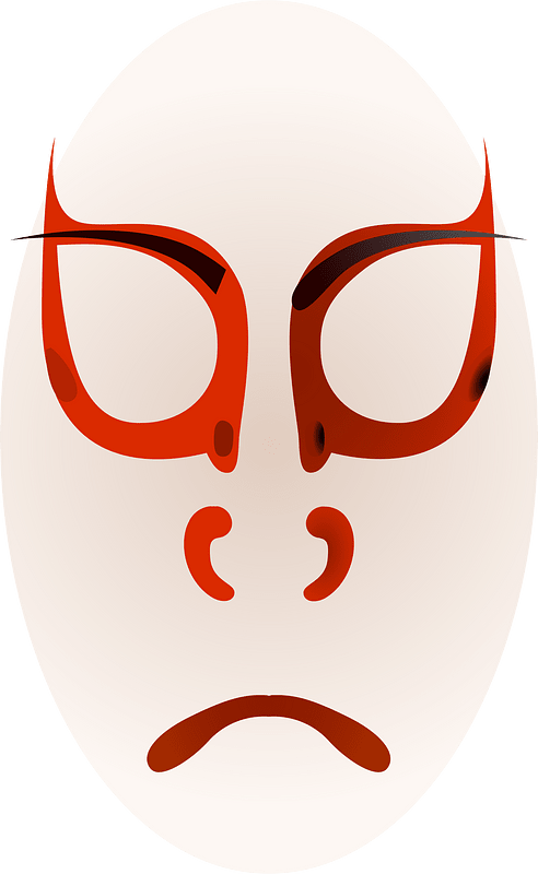 Kumadori mask
