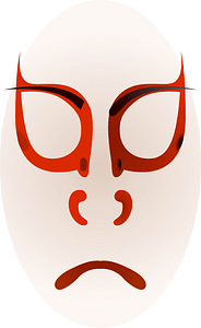 Kumadori mask