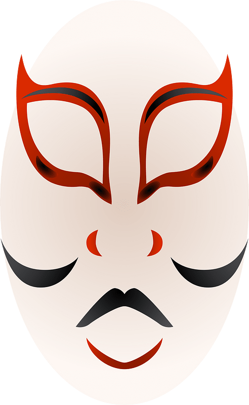Kumadori mask