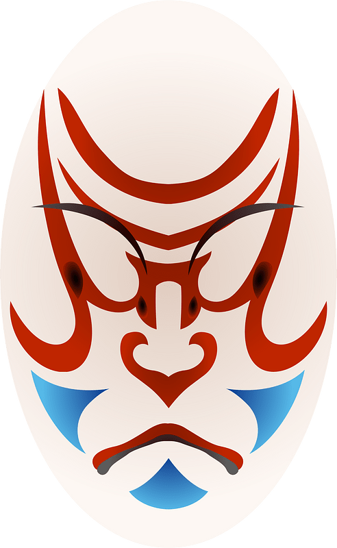 Kumadori mask