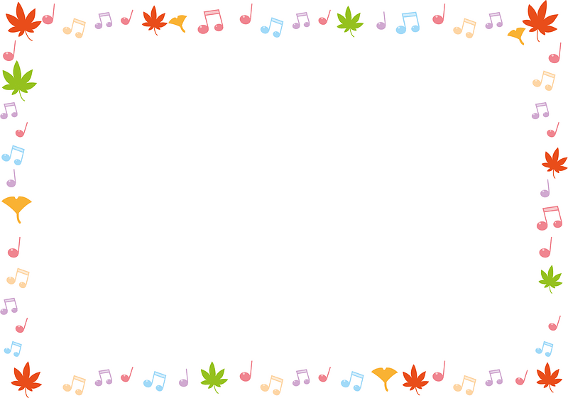 Leaves notes frame