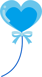 Light blue heart