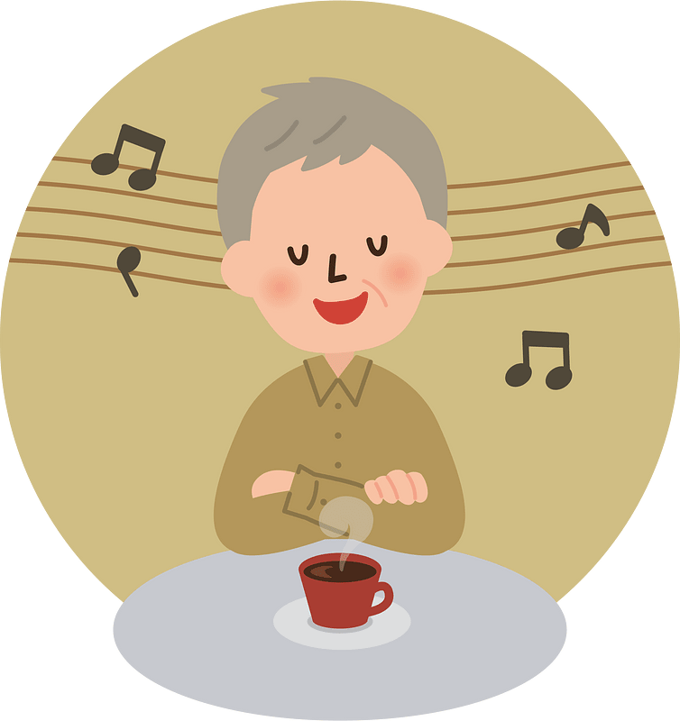 Listening to music
