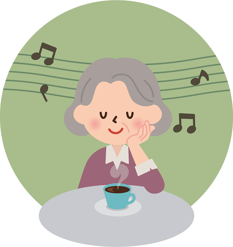 Listening to music