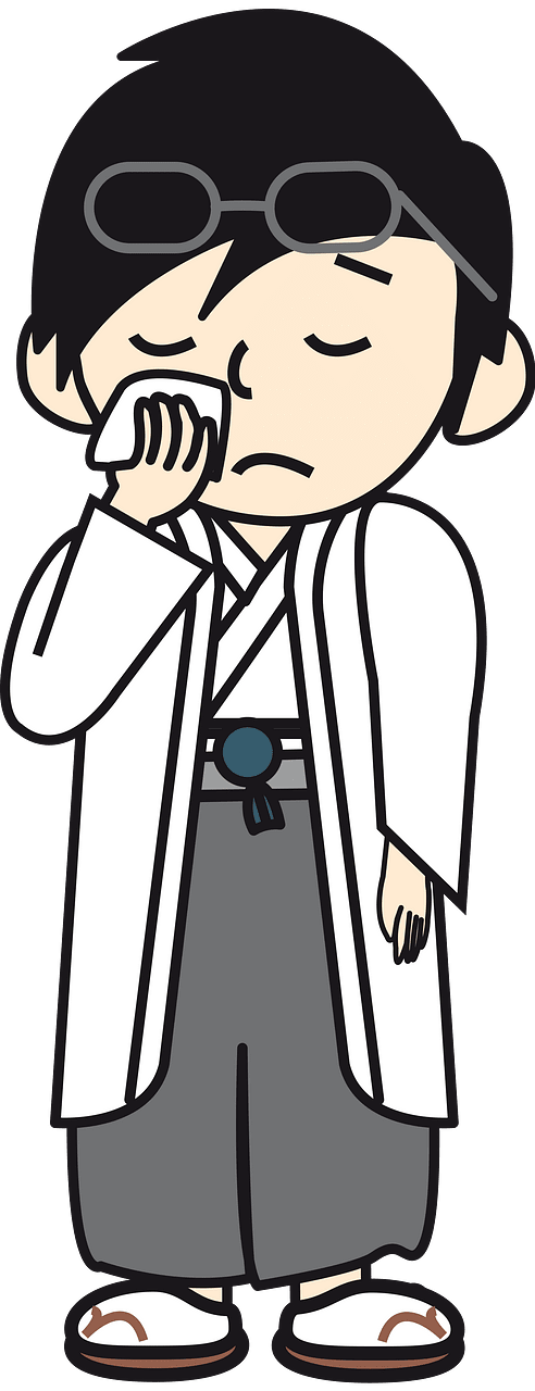 Man in kimono
