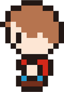 Man pixel art