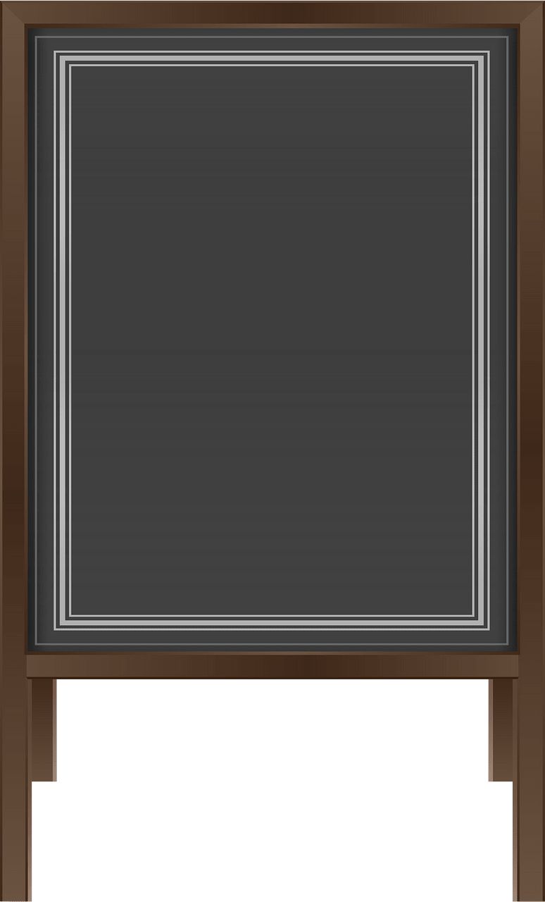 Menu board