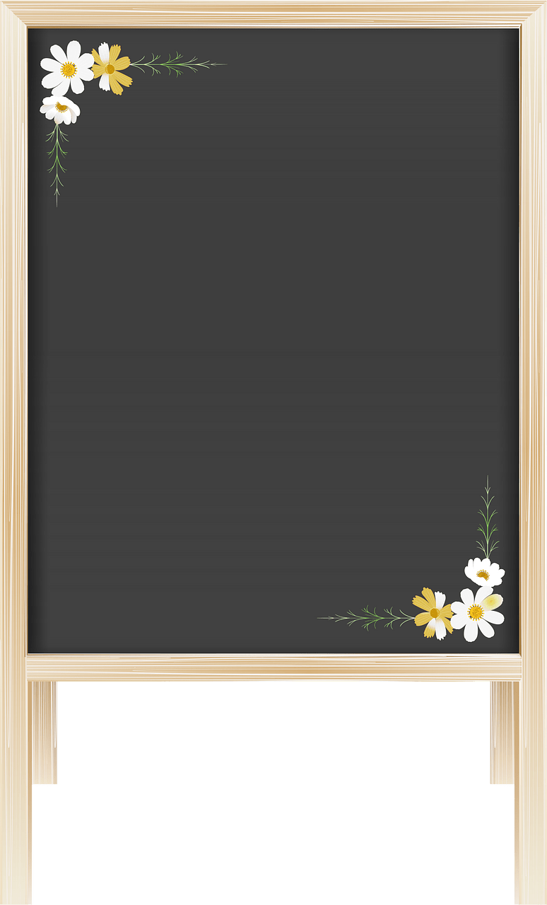 Menu board