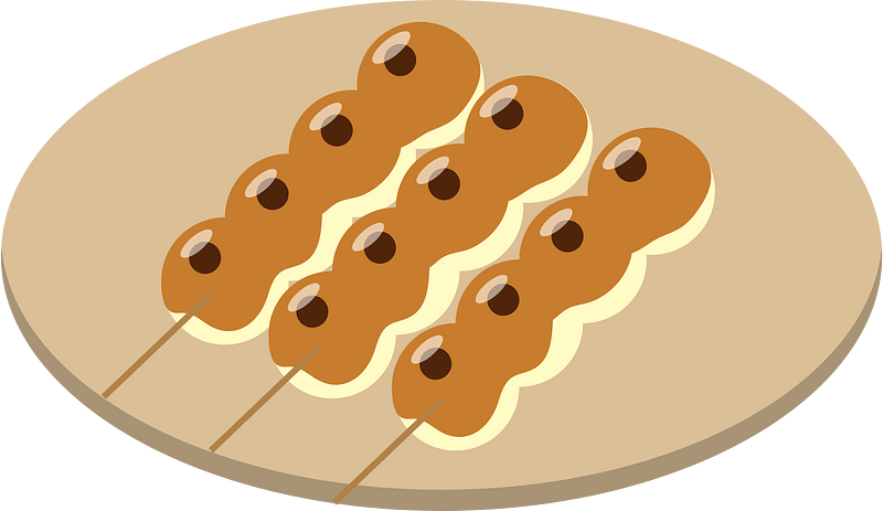 Mitarashi dango