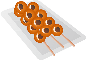 Mitarashi dango