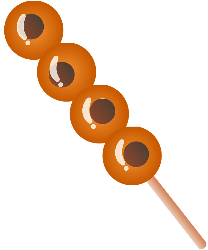 Mitarashi dango