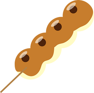 Mitarashi dango