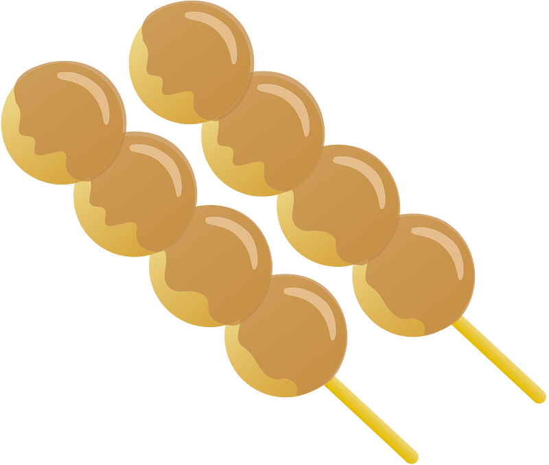 Mitarashi dango