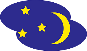 Moon stars
