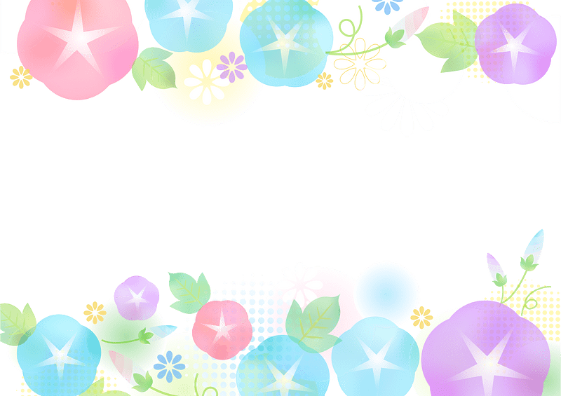 Morning glory frame