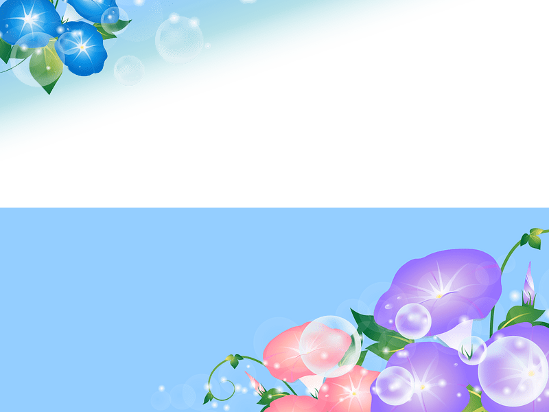 Morning glory frame