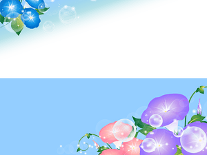 Morning glory frame