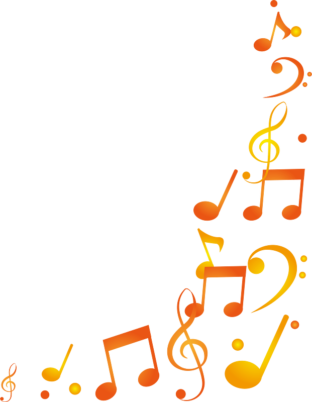 Music note frame