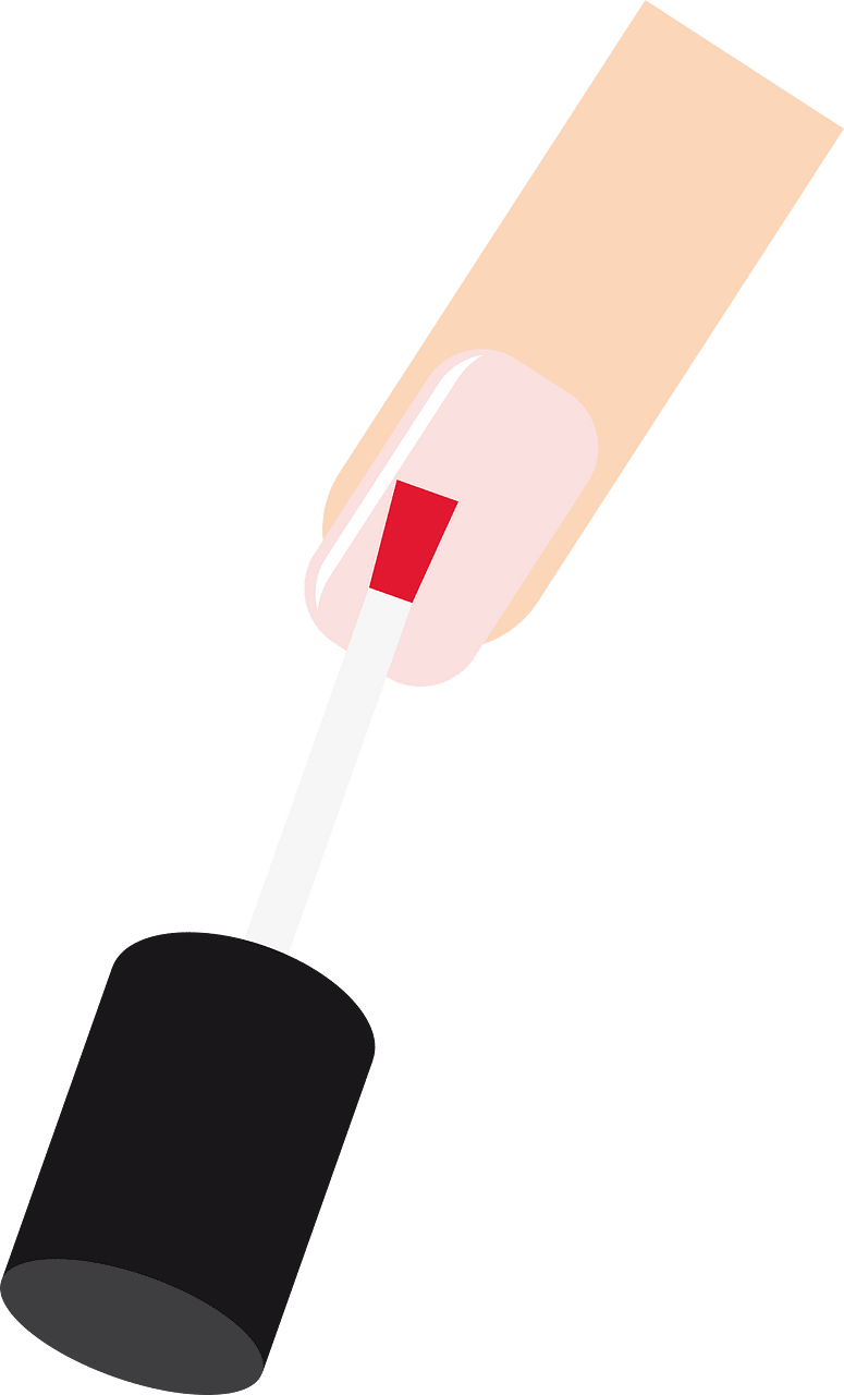 涂指甲油