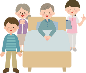 Nursing home bed