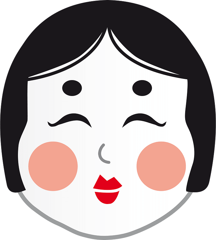 Okame mask
