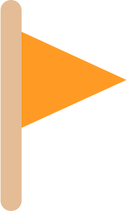 Orange flag