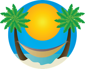 Summer vacation logo