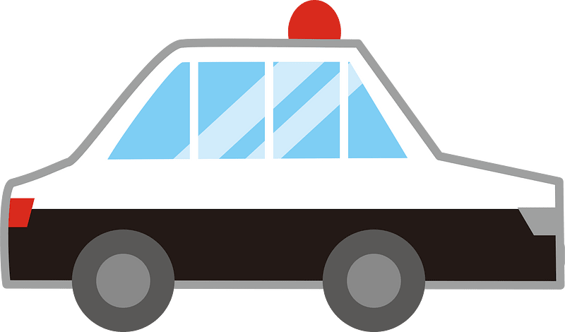 Patrol car - Free vector clipart images on creazilla.com