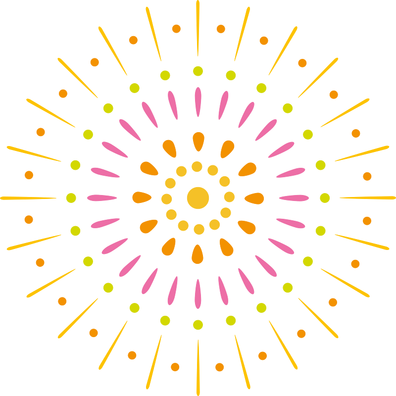 Pattern fireworks