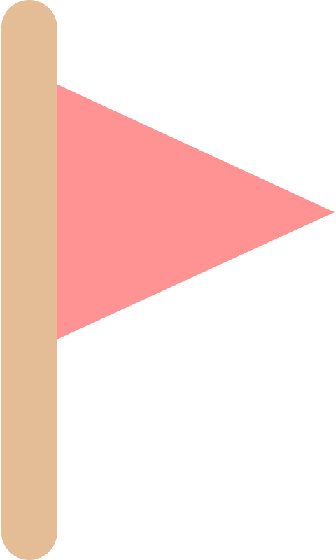 Pink flag