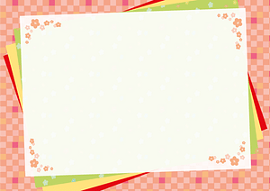 Plum checkered pattern