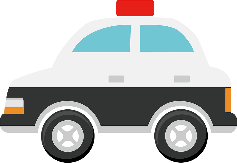 Police patrol car