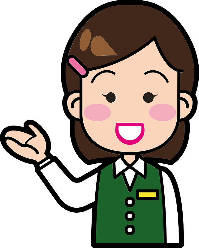 Receptionist woman
