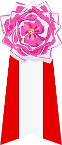 Ribbon flower