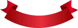 Red ribbon banner