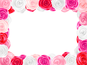 Roses frame